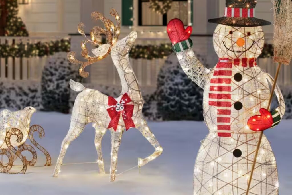 home depot outdoor christmas decorations