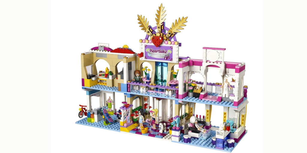 lego friends shopping mall