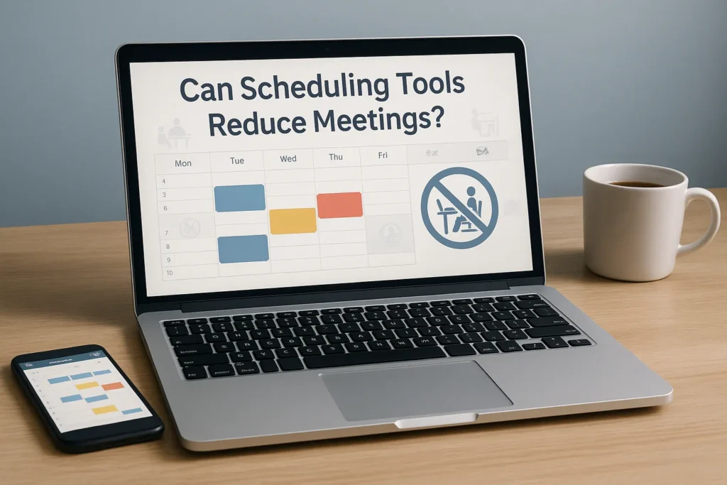 Can Scheduling Tools Reduce Meetings