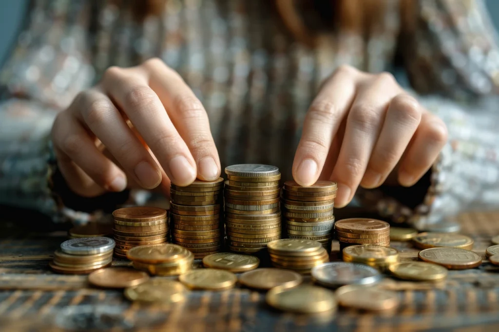 Gold coins